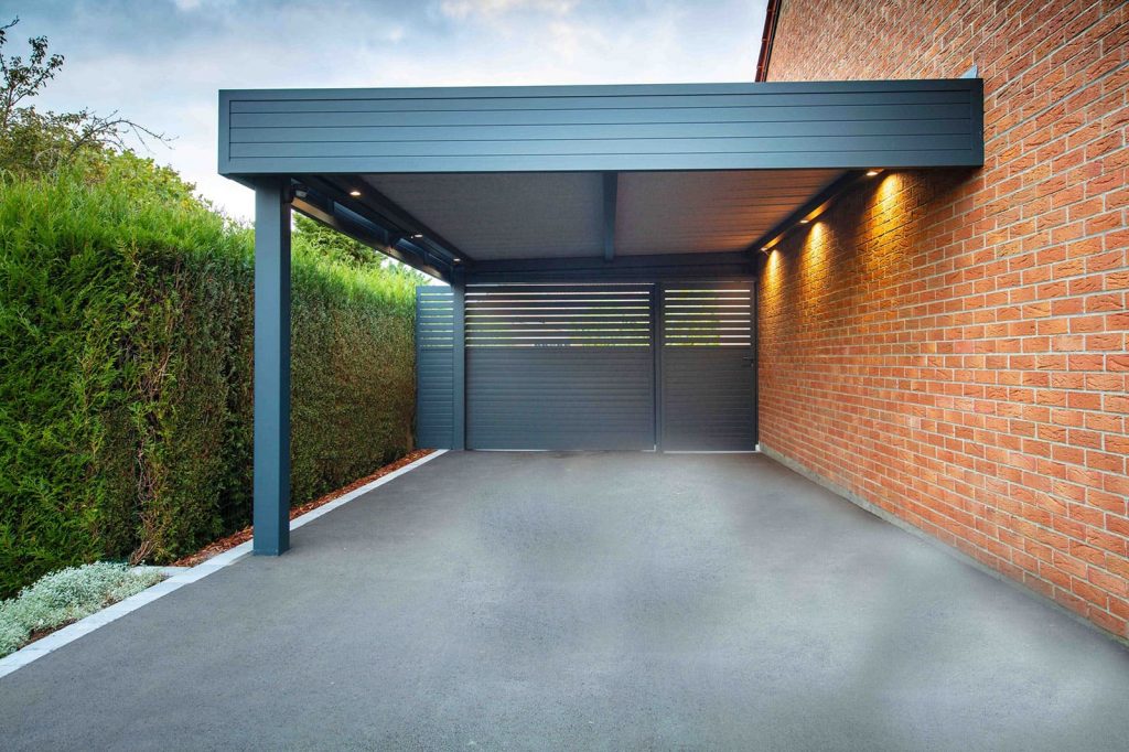 Carport en aluminium sur mesure robustesse et légèreté Concept Abri