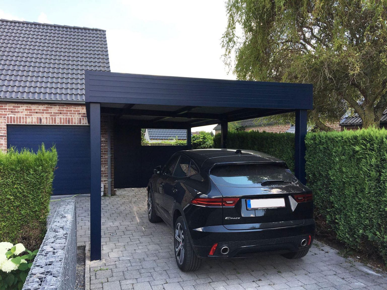 Carport en aluminium sur mesure robustesse et légèreté Concept Abri